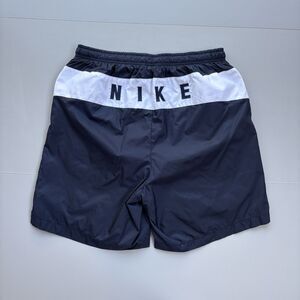 Vintage Nike Men Large Mesh Lined Athletic Shorts Spell Out Nylon Y2K 2000s